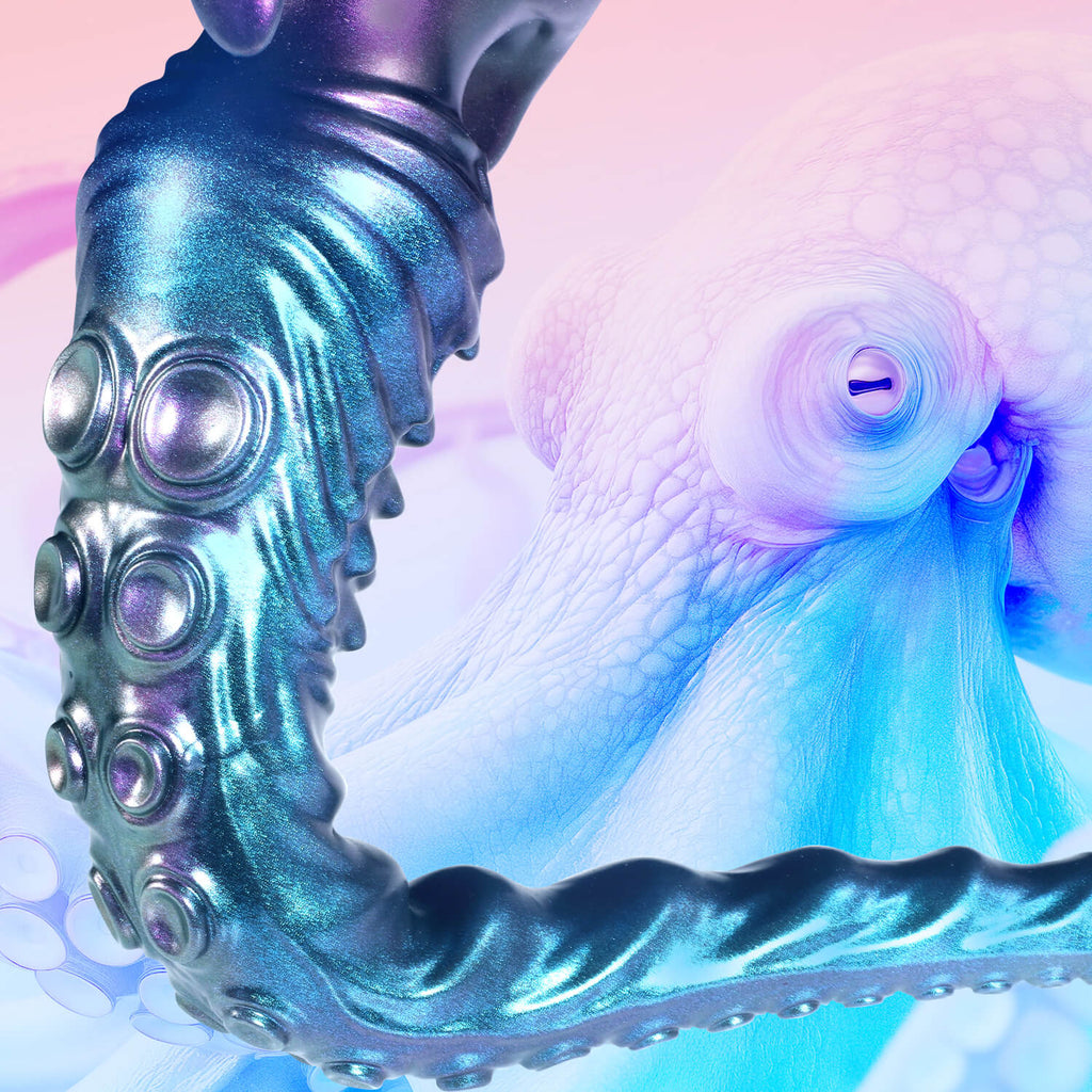 17 Inch Super Long Fantasy Tentacle Dildo - Tarisss Sex Toy Store