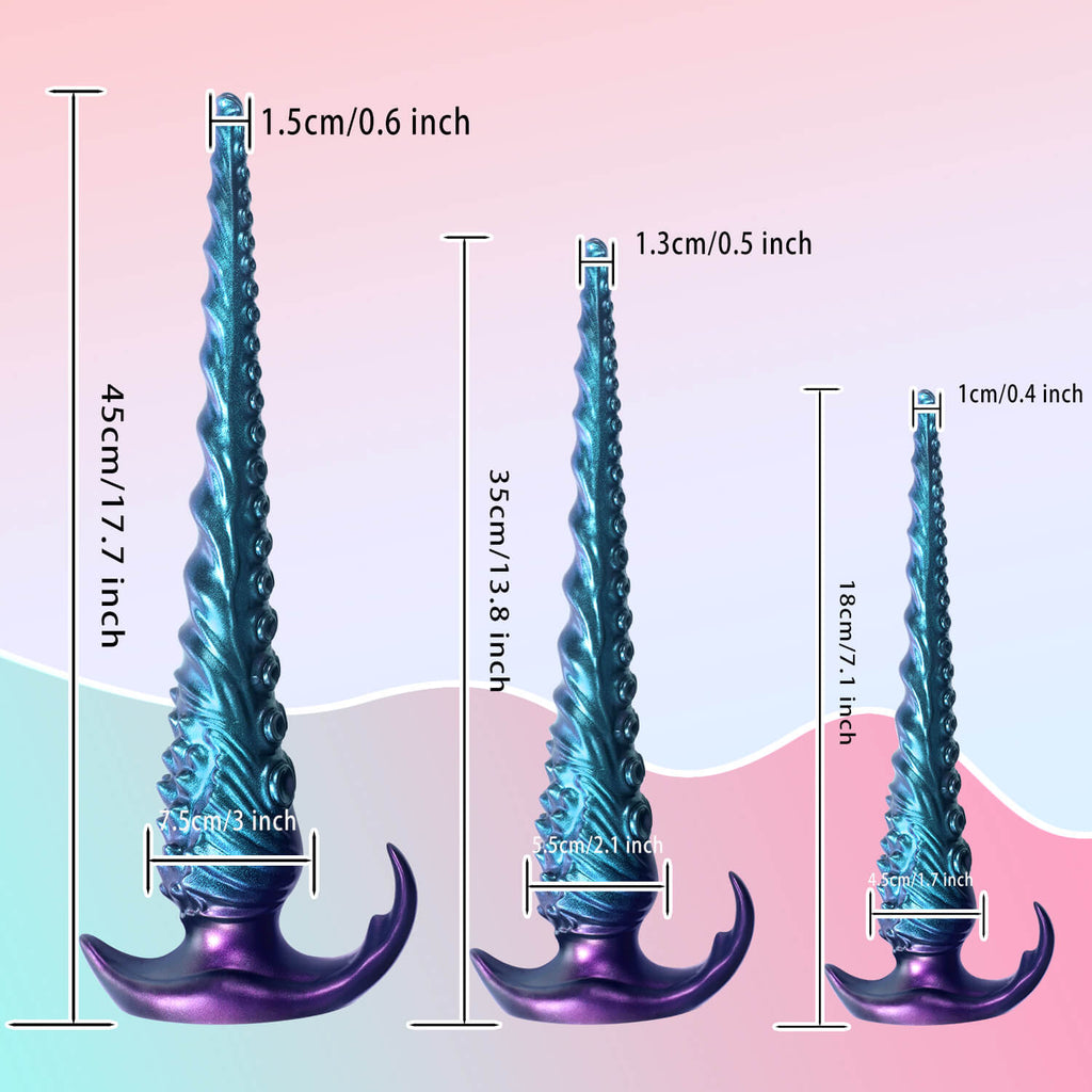17 Inch Super Long Fantasy Tentacle Dildo - Tarisss Sex Toy Store