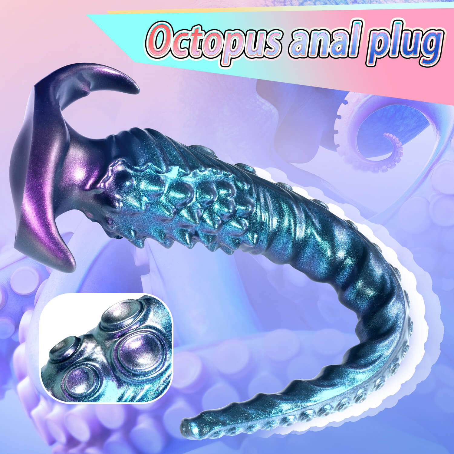 17 Inch Super Long Fantasy Tentacle Dildo - Tarisss Sex Toy Store