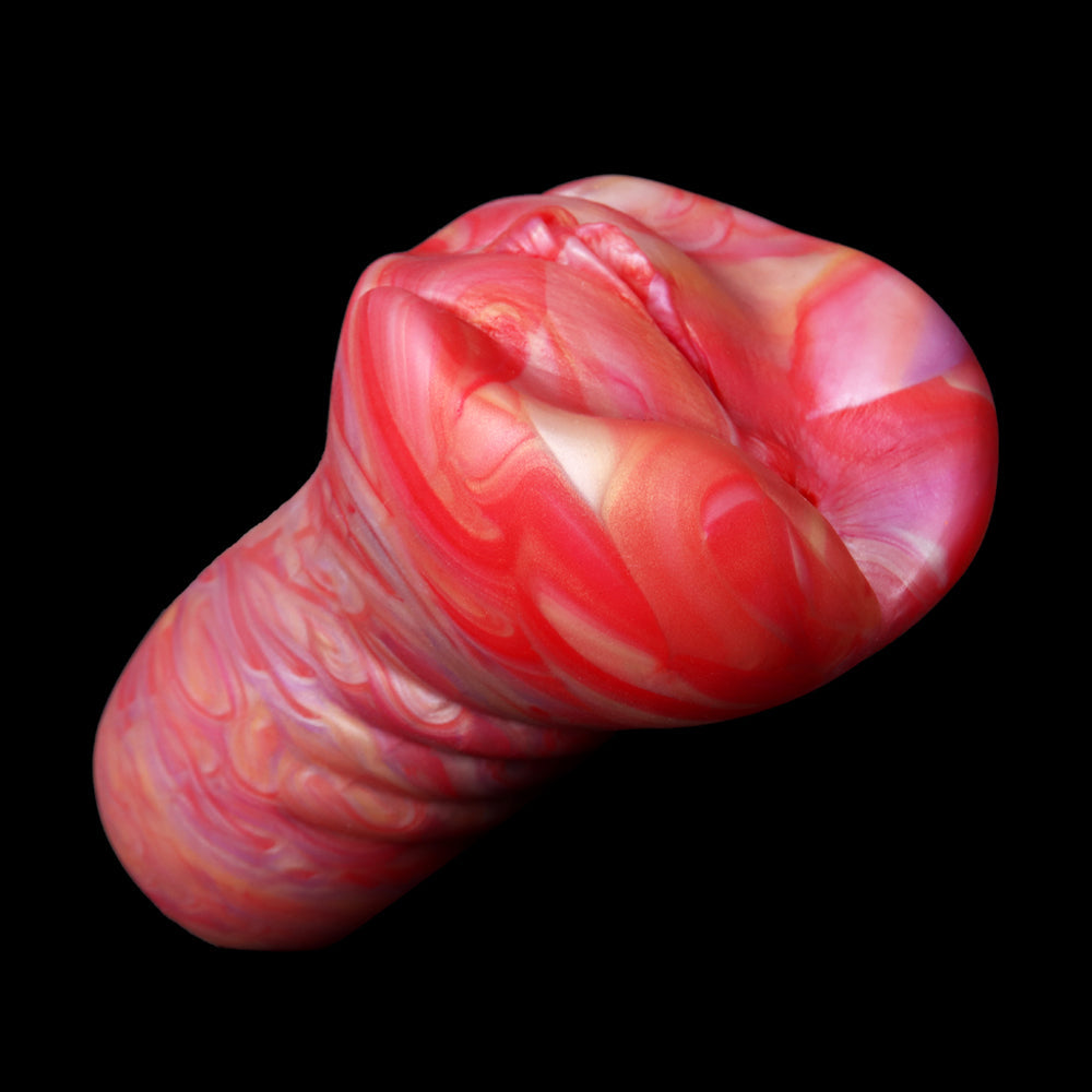 Blood-Toned Pocket Pussy – Lifelike Silicone Fetish Masturbator for Men | Domlust