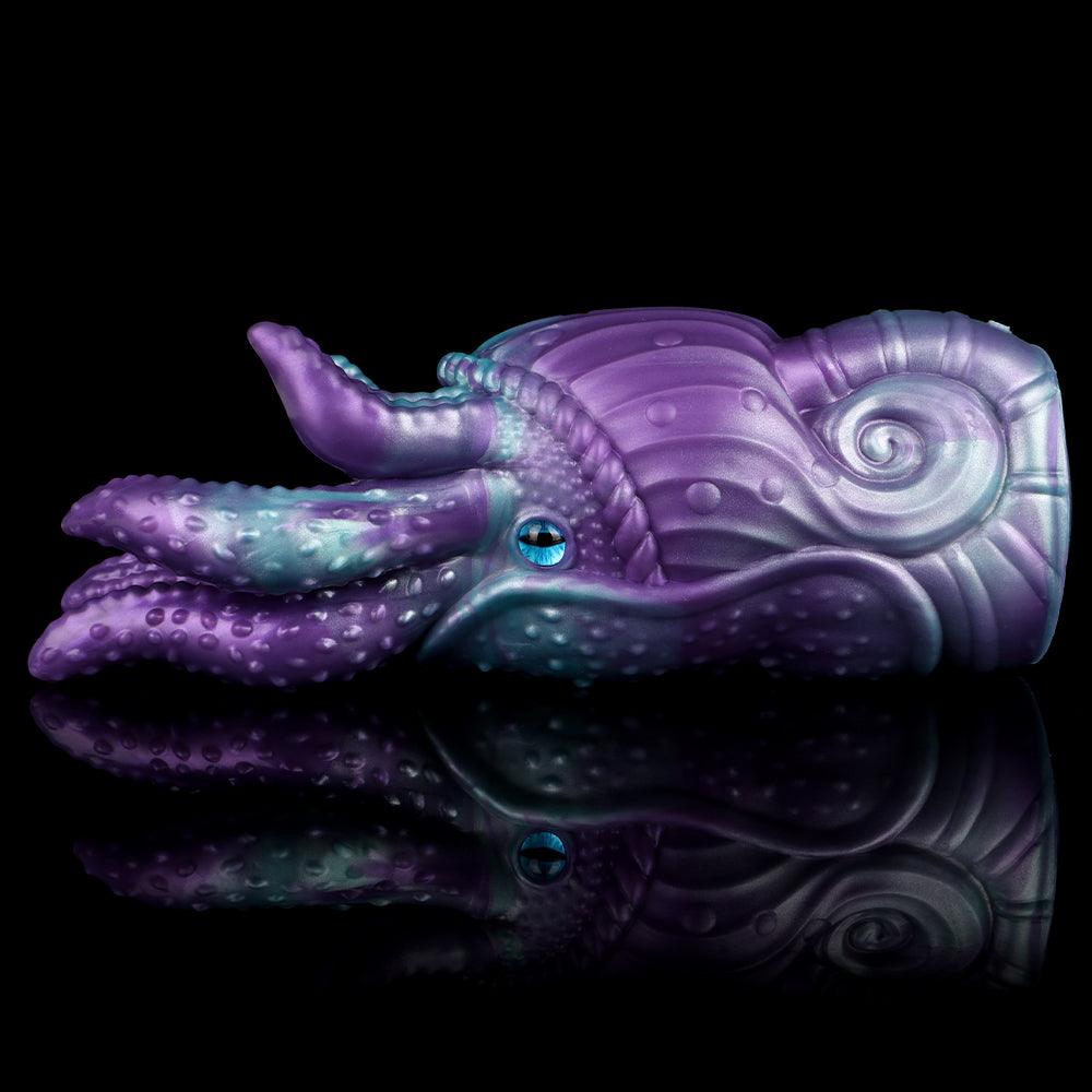 Nautilus Tentacle Pocket Pussy – 3-in-1 Silicone Masturbator with Anal Plug & Tentacle Dildo | Domlust