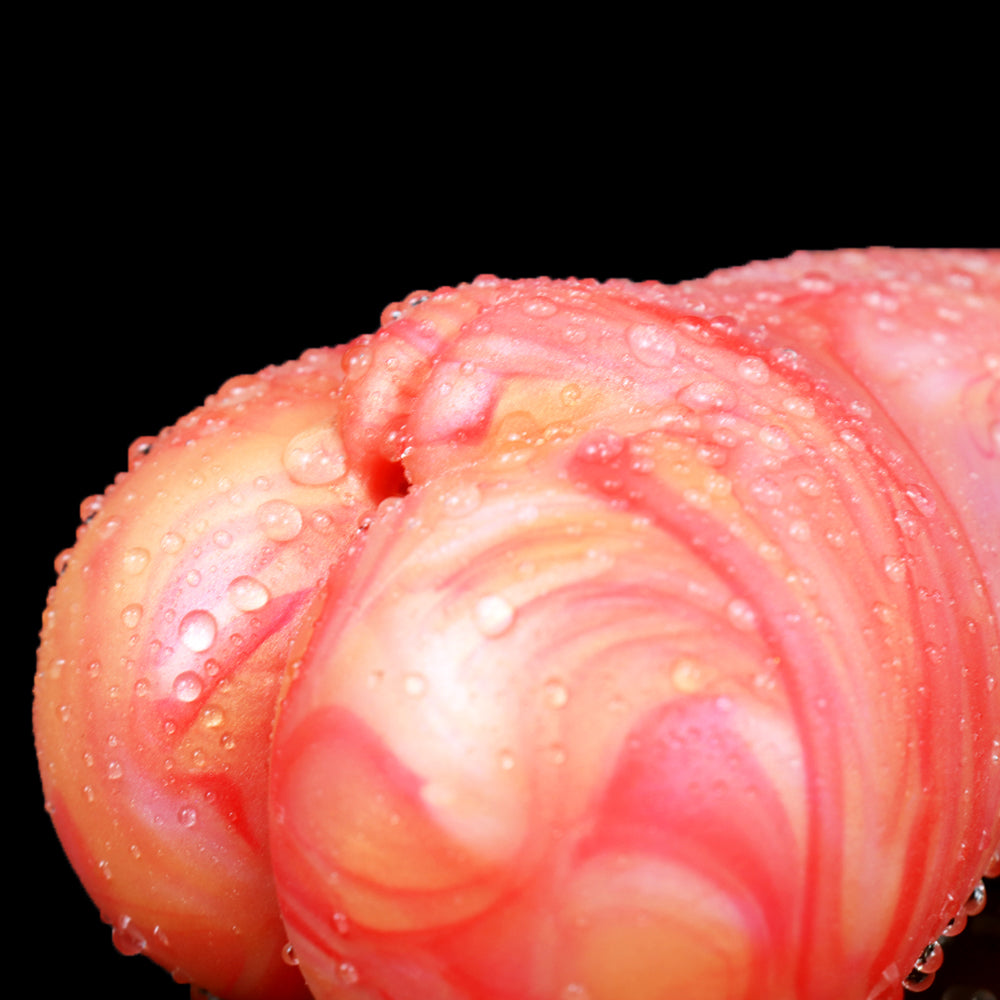 Blood-Toned Realistic Pocket Pussy | DarcoSilk Life-Size Vaginal Masturbator — Domlust
