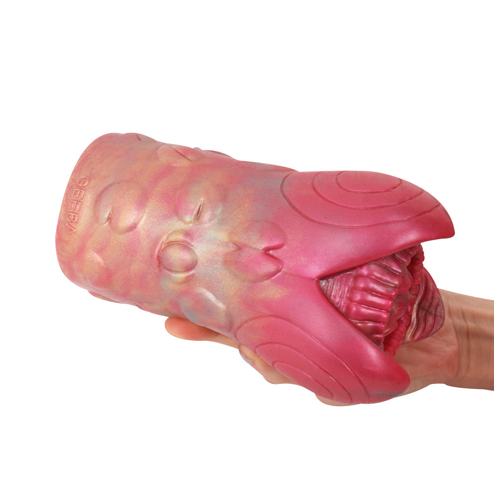 Domlust Rock Alien Beast Pocket Pussy — Fantasy Vagina Silicone Stroker for Men