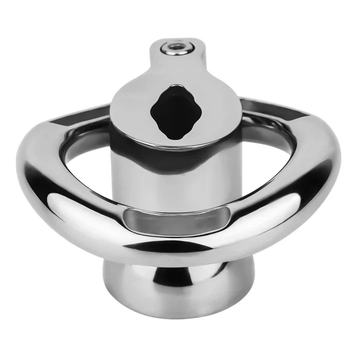 Metal Inverted Chastity Cage – Heavy Duty Stainless Steel Male Chastity Device, Secure Fit, Discreet Wear, Support Belt Compatible