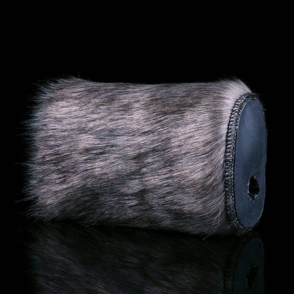 Domlust Rhino Pocket Pussy — Furry Silicone Vibrating Masturbator for Men