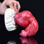 Fantasy Huge Dog Dildo - Big Knotted Animal Penis Vagina Masturbator Anal Plug Toy