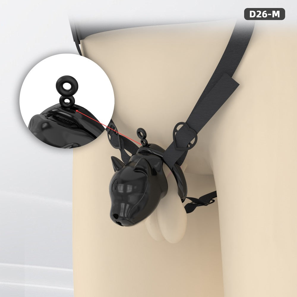 Puppy Chastity Cage for Men – Breathable Urinary Design, Lightweight Secure Fit