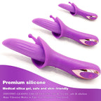Tongue Licking Clit Stimulator - G Spot Clitoral Anal Vibrator