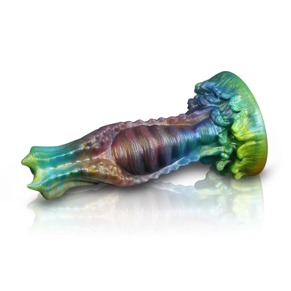 Alien Monster Dildo Butt Plug - Luminous Silicone Anal Dildo Male Female Sex Toys