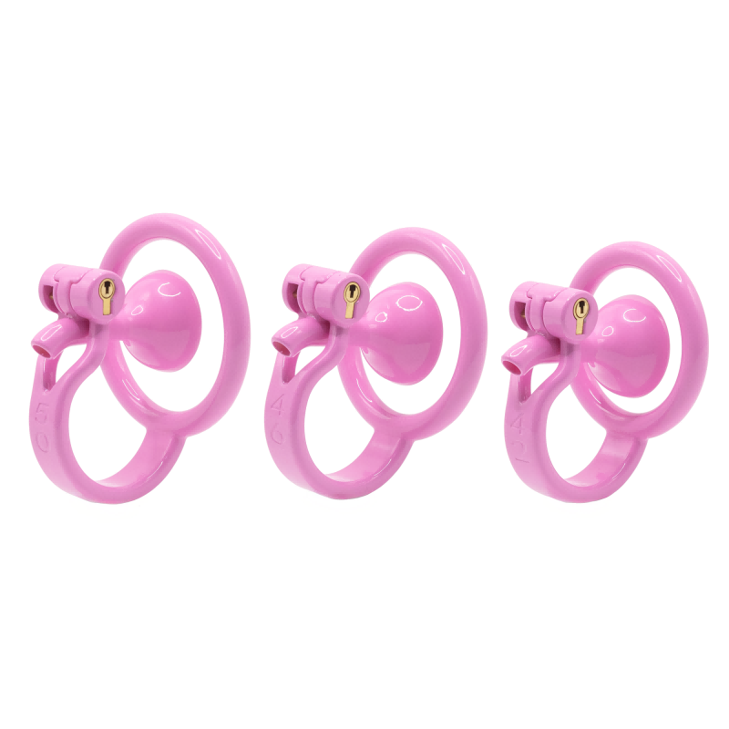 Inverted Male Chastity Cage with Optimized Extended Urethral Tube