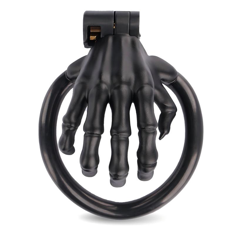 Skeleton Hand Chastity Cage – Lightweight Resin Male Chastity Device