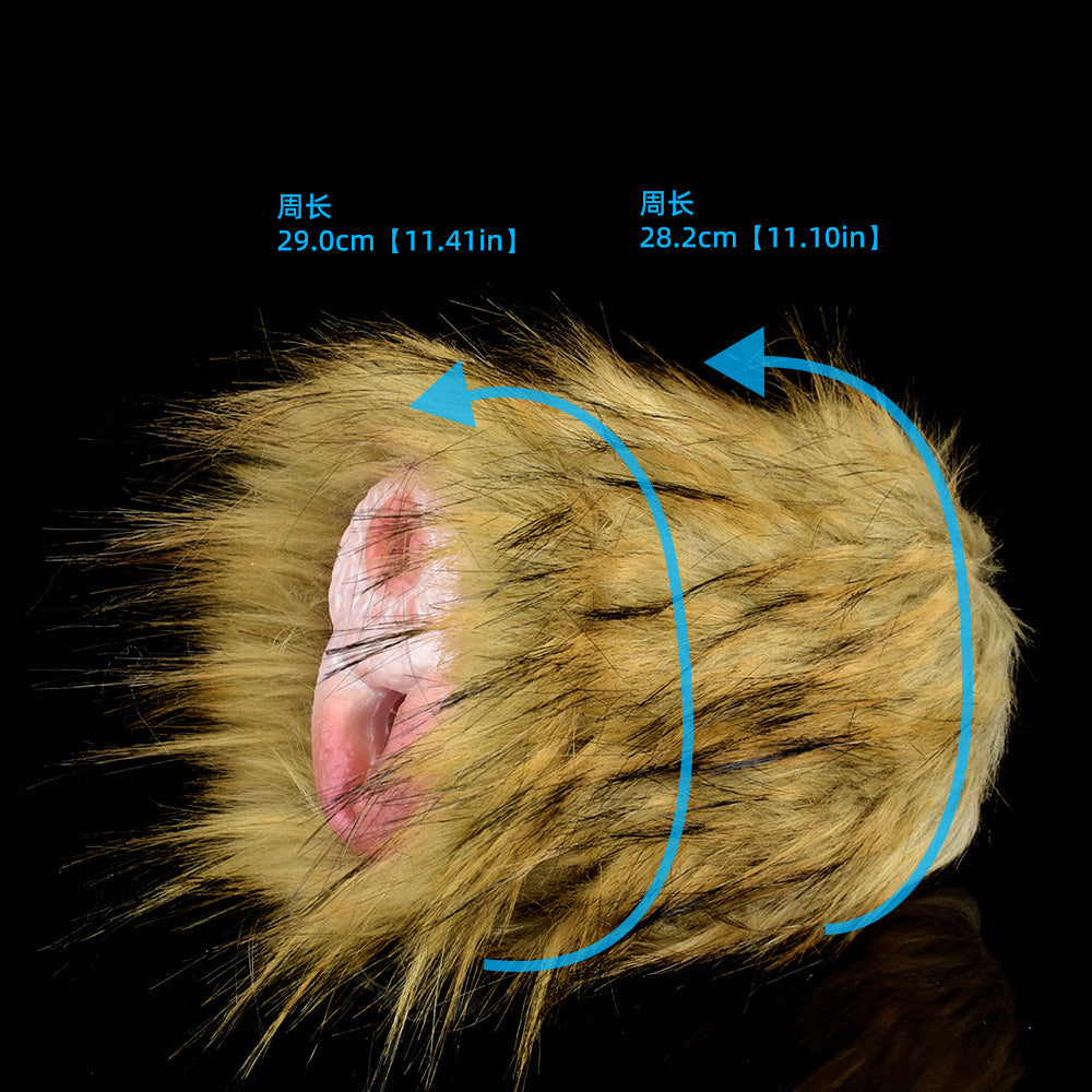 African Gorilla Furry Sex Doll Pocket Masturbator - Animals Pussies Masturbation Cup Blowjob
