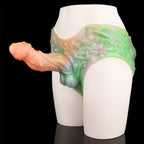 Monster Silicone Fantasy Penis Sleeve Pants - Male Penis Delay Device Sex Toys