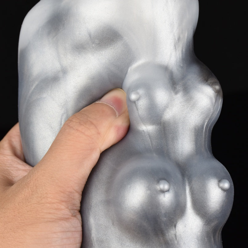 Cow Pussy Masturbator – Dual-Channel Fantasy Beast Silicone Sex Toy for Men | Domlust