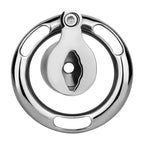 Metal Inverted Chastity Cage – Heavy Duty Stainless Steel Male Chastity Device, Secure Fit, Discreet Wear, Support Belt Compatible
