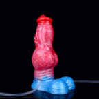 Inflatable Fantasy Dildo with Hand Pump & Bulb Syringe