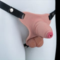 Realistic Male Wearable Chastity Cage – Flesh-Toned Silicone Restraint Gear