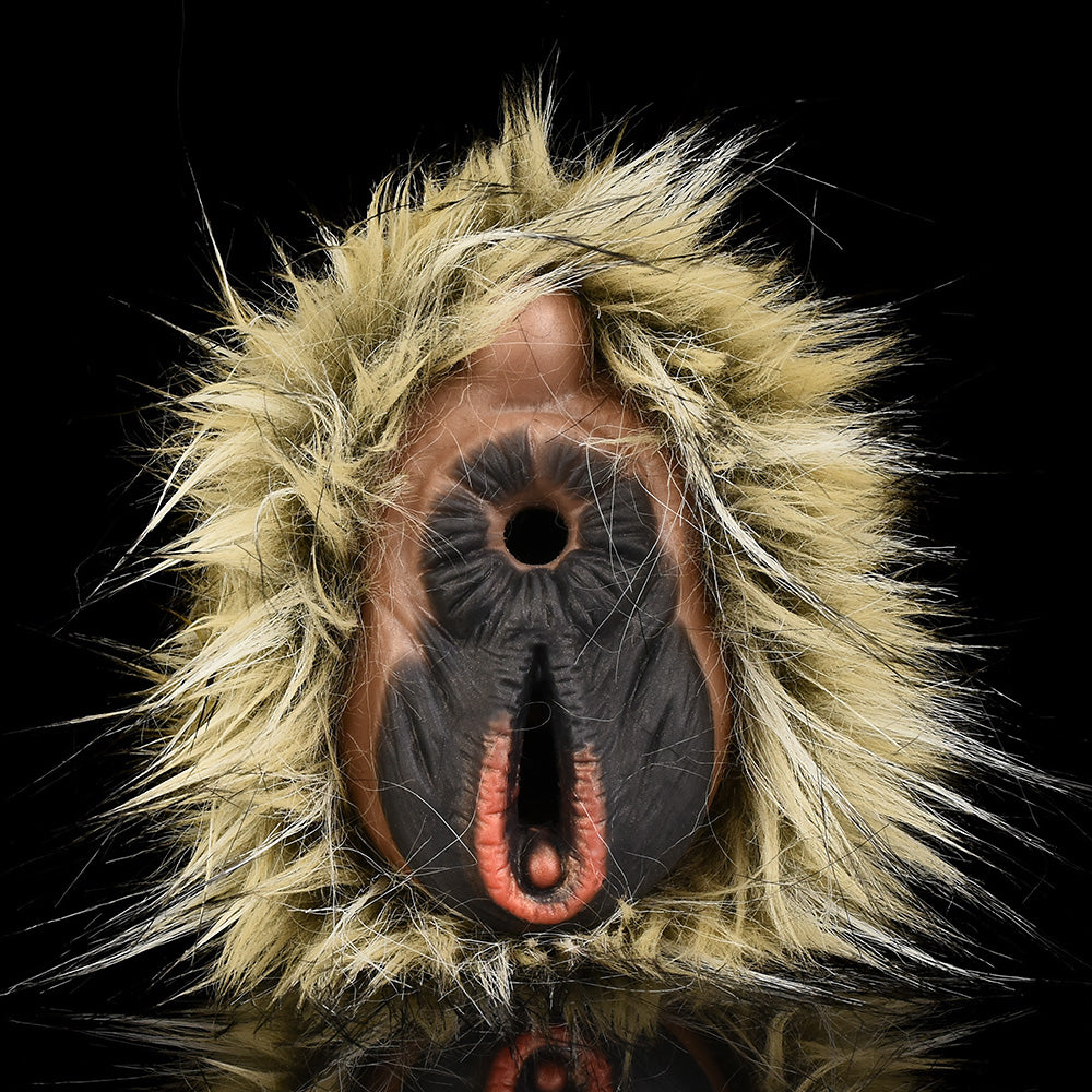 Tibetan Yak Pocket Pussy – Furry Silicone Animal Masturbator with Realistic Vaginal Canal | Domlust