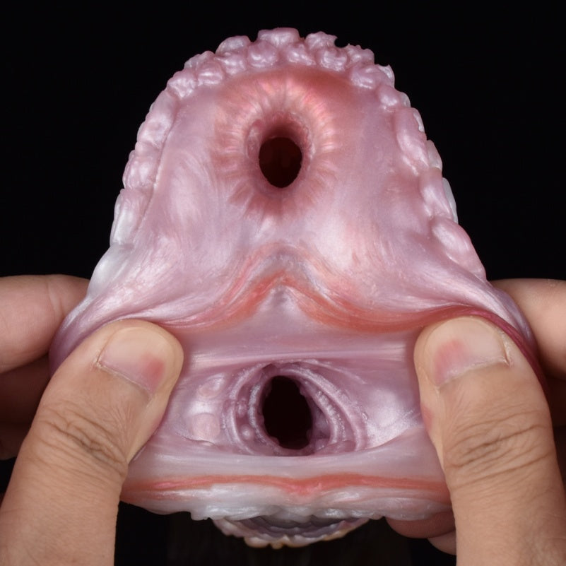 Fantasie Pink Pussycat Alien Sex Doll - Dual-Channel Pocket Masturbator Sex Toys for Men