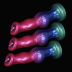 AuroraGlow Triple-Size Gradient Silicone Plug