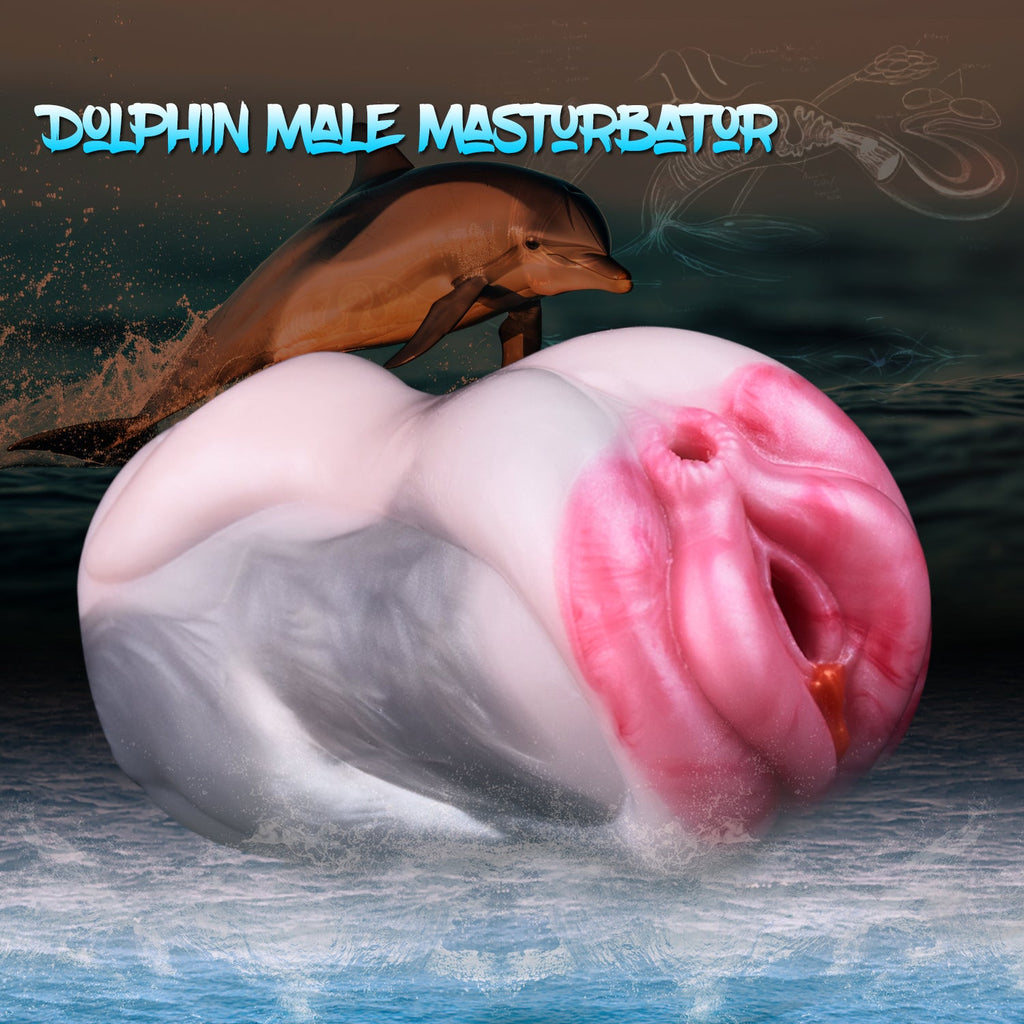 Dolphin Fantasy Pocket Pussy | Animal Silicone Masturbator for Men | Domlust