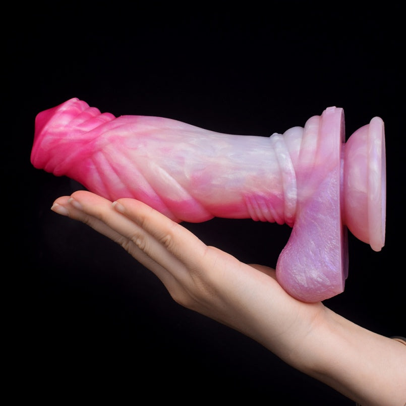 Sakura Silicone Fantasy Dragon Dildo – Stimulation G-Spot Expanding Mid-Shaft for Female Pleasure