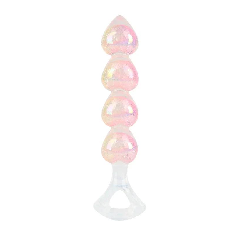 Four Hearts Crystal Butt Plug — Sparkling Anal Jewelry Plug in 3 Colors | Adult Sex Toy