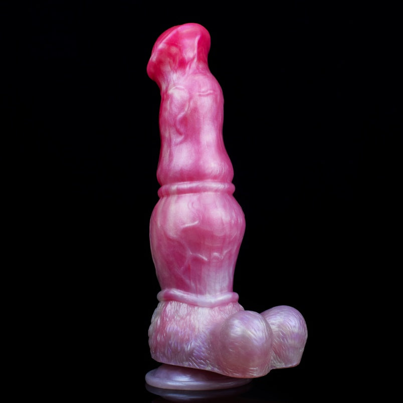 Sakura Fantasy Horse Dragon Plug with Suction Base – Silicone Vaginal Masturbation Sex Toys for Women