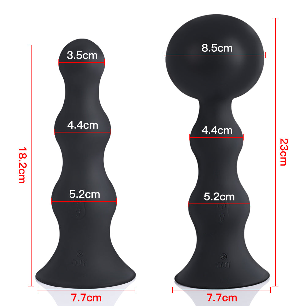 Xomiy Anal Vibrator - Inflatable Butt Plug