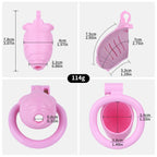 Foreskin Style Chastity Cage – Realistic ABS Resin Design for Everyday Wear