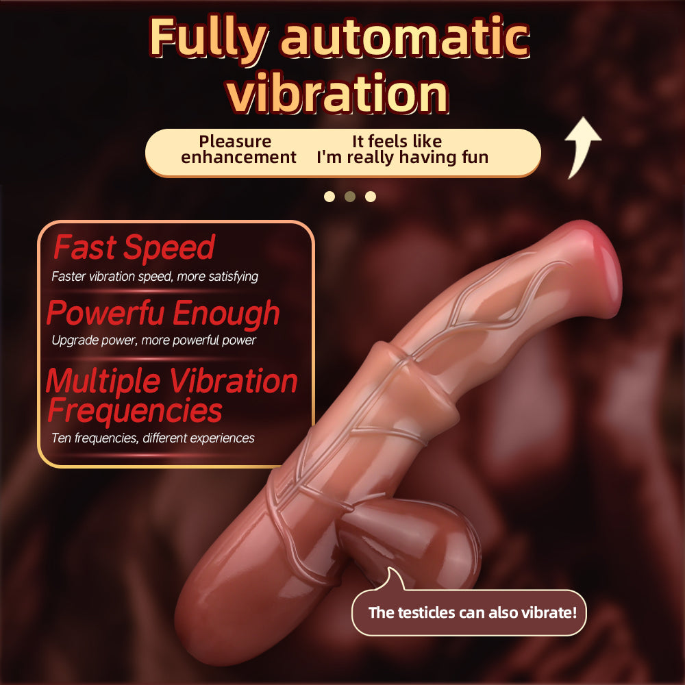 Pocket Vibrating Dildo Anal Butt Plug - Double End G-Spot Clit Vibrator Female Sex Toys