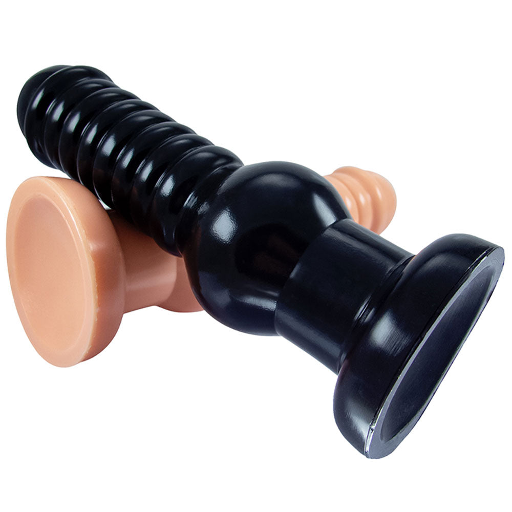 Oversize Big Anal Dildo Butt Plug - Soft Silicone Suction Cup Dildos for Men Women