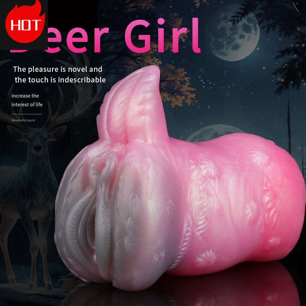 Deer Girl Animal Pocket Pussy – Domlust Fetish Silicone Masturbator