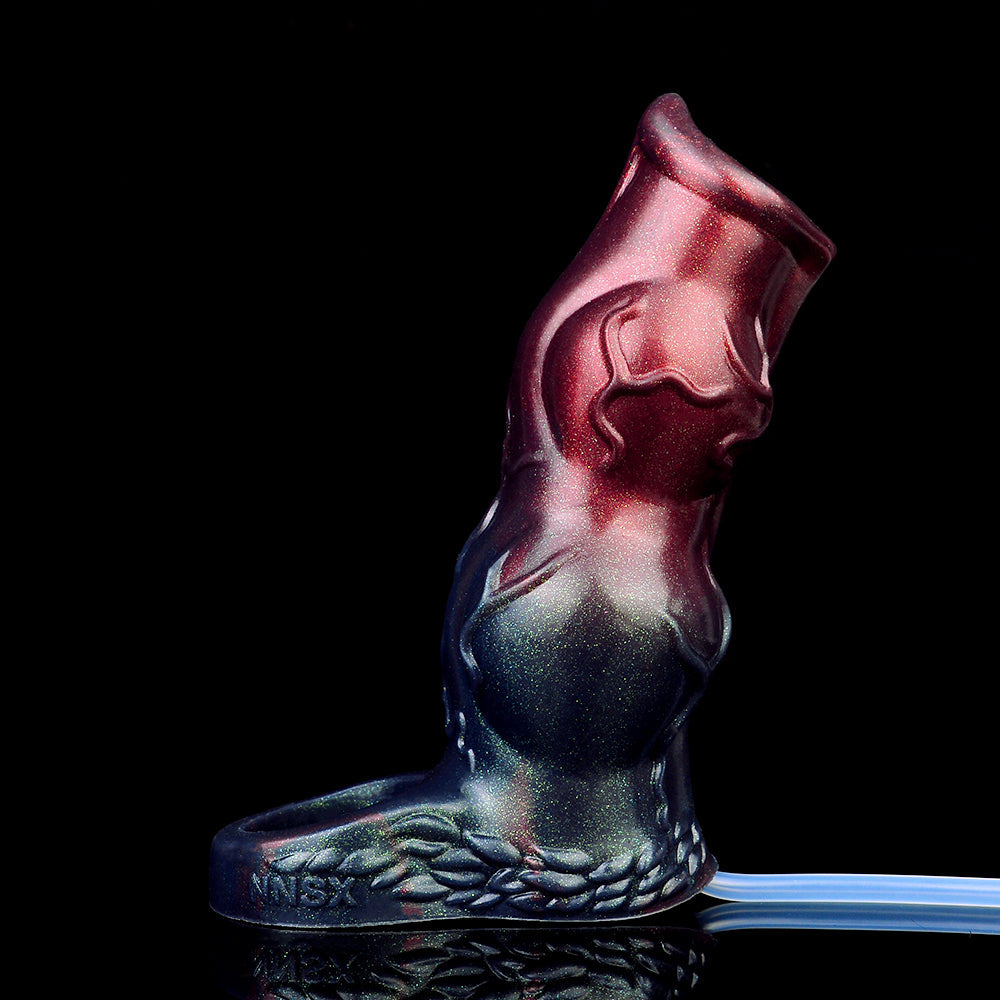 Squirting Fantasy Penis Sleeve Sheath - Monsterdildo Cumming Cocksleeve Sex Toys for Men