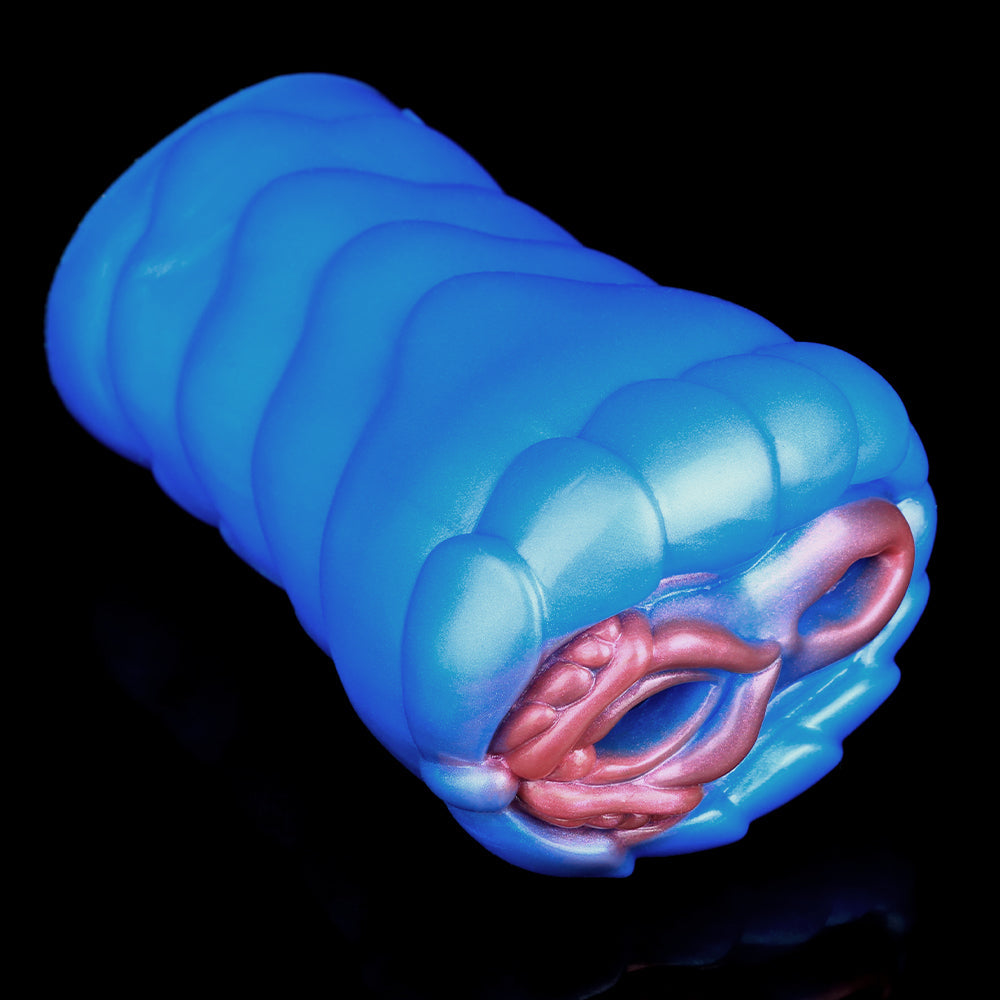 Fantasy Beast Dual Pocket Pussy – Vibrating Bullet Dual Vaginal Masturbator | Domlust