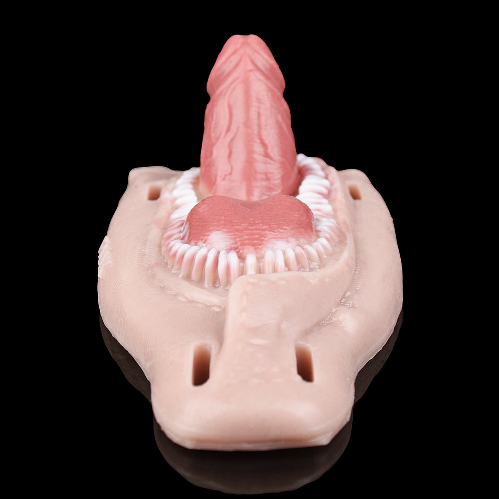 Realistic Dildo Sex Grinder - Strapless Harness Sex Toys for Women Lesbian Pleasure