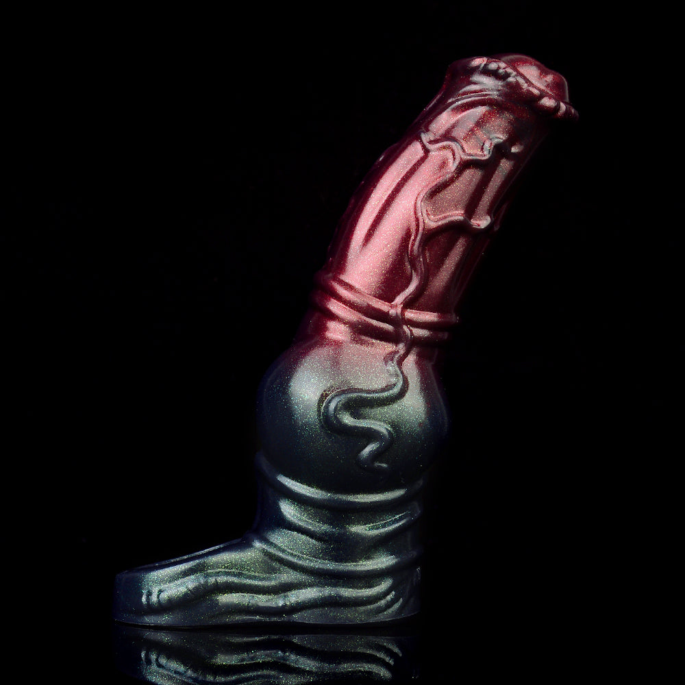 Fantasy Horse Knot Cock Sleeve – Silicone Penis Extender with Ring for Delay & Size Enhancement