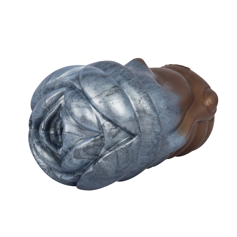 Beast Pussy Pocket Masturbation Cup - Metal-like Vaginal Penis Masturbator Sex Toys for Men