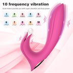 Clit Clamps G Spot Vibrator - Double End Clitoral Female Sex Toys