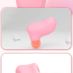Finger Oral Sex Clit Sucking Vibrator - Pink Kawaii Whisper Quiet Female Sex Toys
