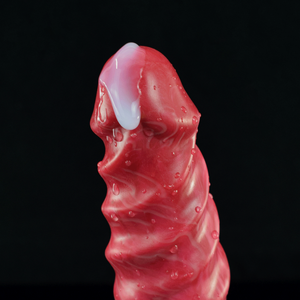Ejaculating Monsterdildo Butt Plug - Big Sprial Vagianl Prostate Massage Sex Toys for Women