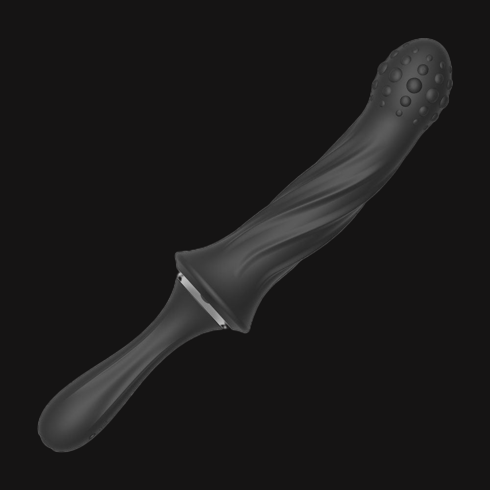 Handheld Prostate Massager - Floating Wolf Point Anal Plug Sex Toys for Men Women