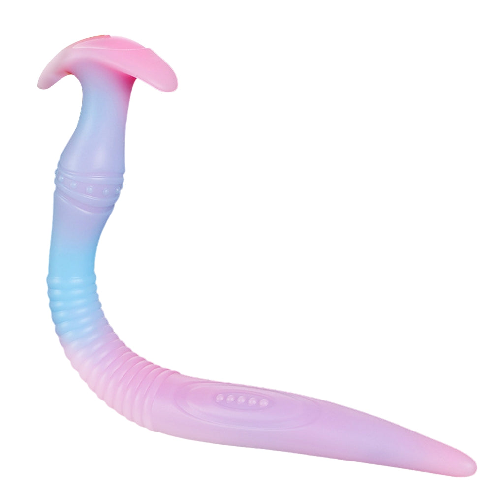 The Eel Anal Plug - Long Butt Plug - Ribbed Butt Plug