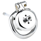 Flat Metal Male Chastity Cage – Inverted 2.0 Design