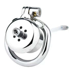 Flat Metal Male Chastity Cage – Inverted 2.0 Design