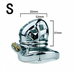 Cobra Metal Chastity Cage– Sleek, Durable & Secure LKM-023