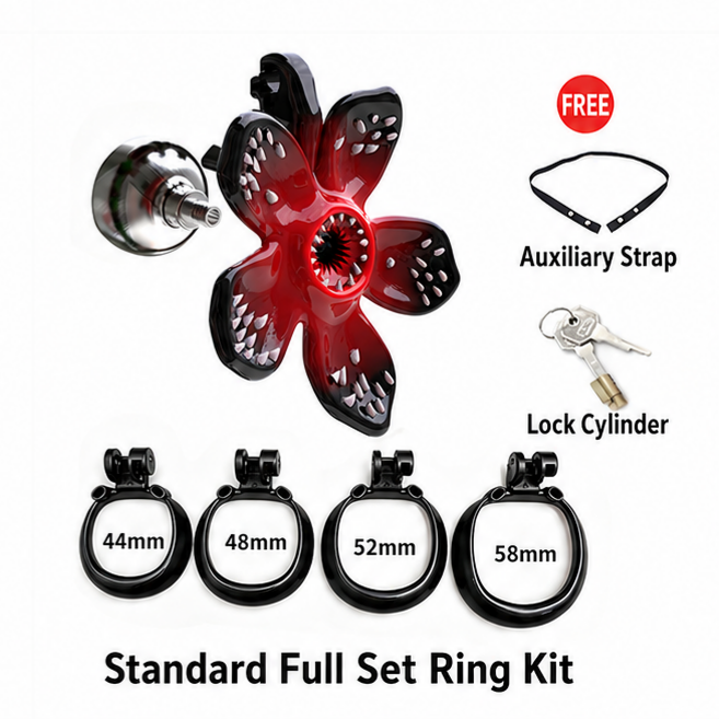 Demogorgon Flower Chastity Cage –  Male Chastity Device