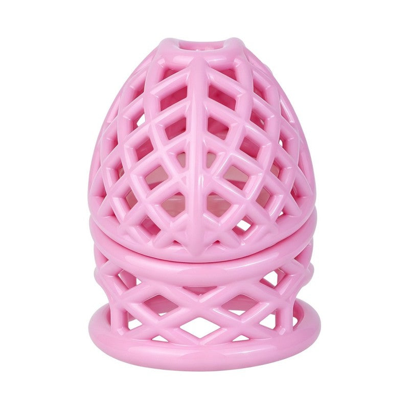 Resin Shaft-Only Chastity Cage | Ringless Breathable Coronal Ridge Fixation Design