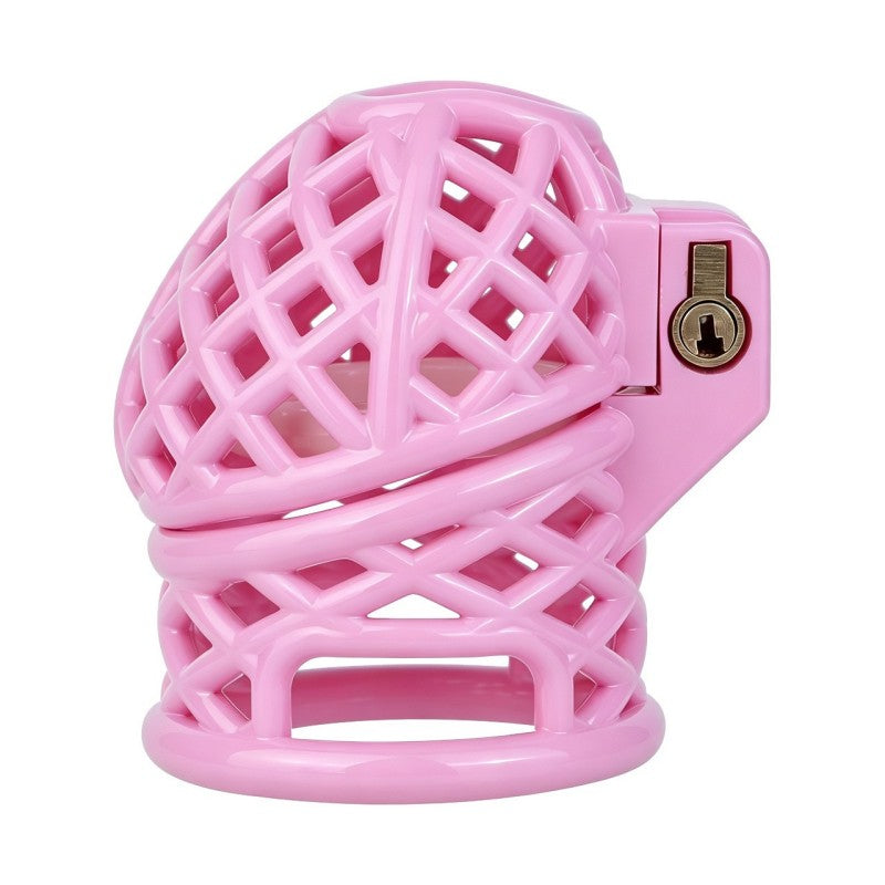 Resin Shaft-Only Chastity Cage | Ringless Breathable Coronal Ridge Fixation Design