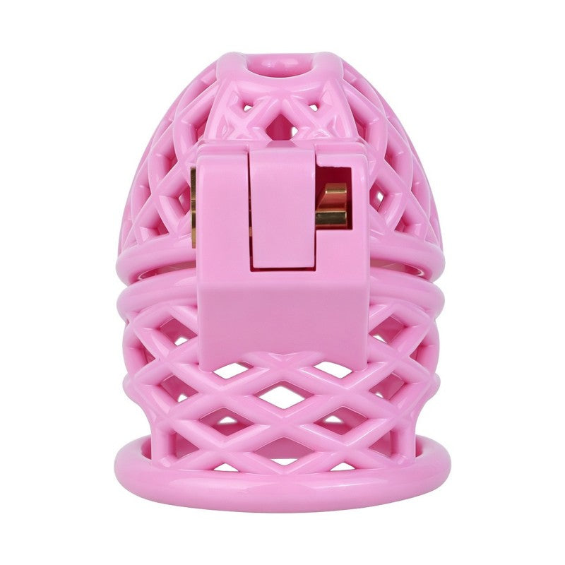 Resin Shaft-Only Chastity Cage | Ringless Breathable Coronal Ridge Fixation Design